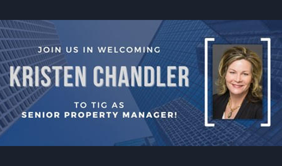 TIG is thrilled to announce the addition of Kristen Chandler